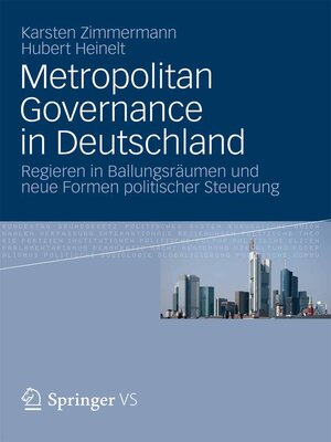 cover image of Metropolitan Governance in Deutschland